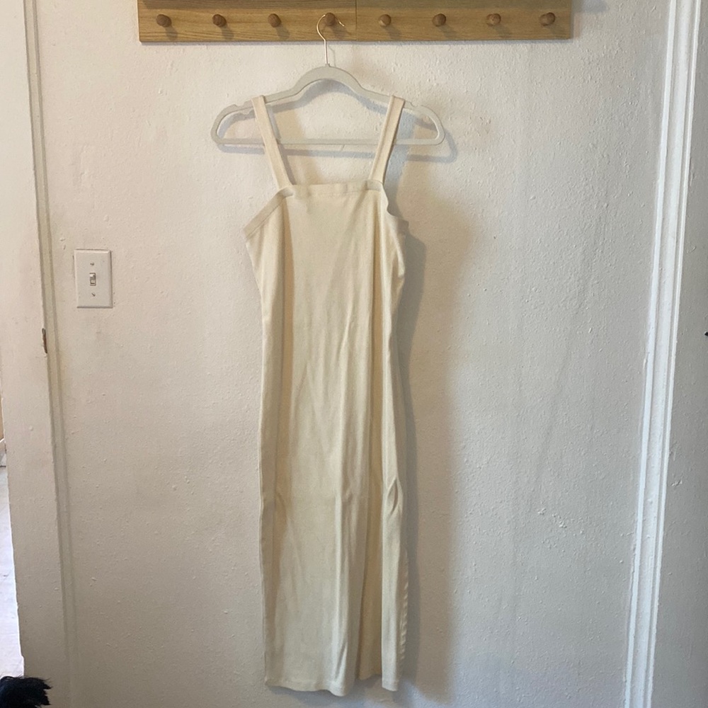 SIGNEDBLAKE X THÉ DROP KNIT MIDI DRESS